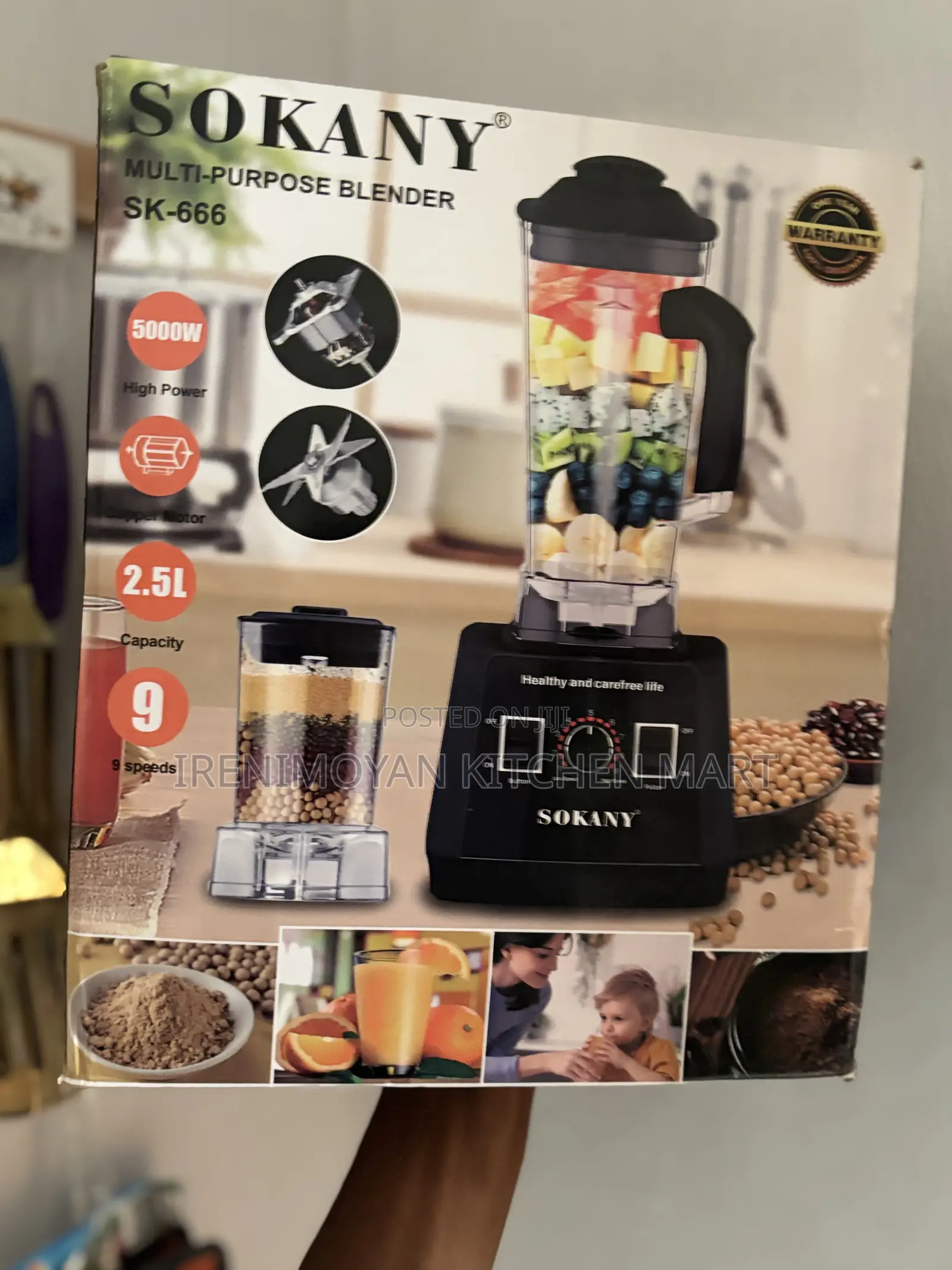 Sokany Multi-Purpose Blender