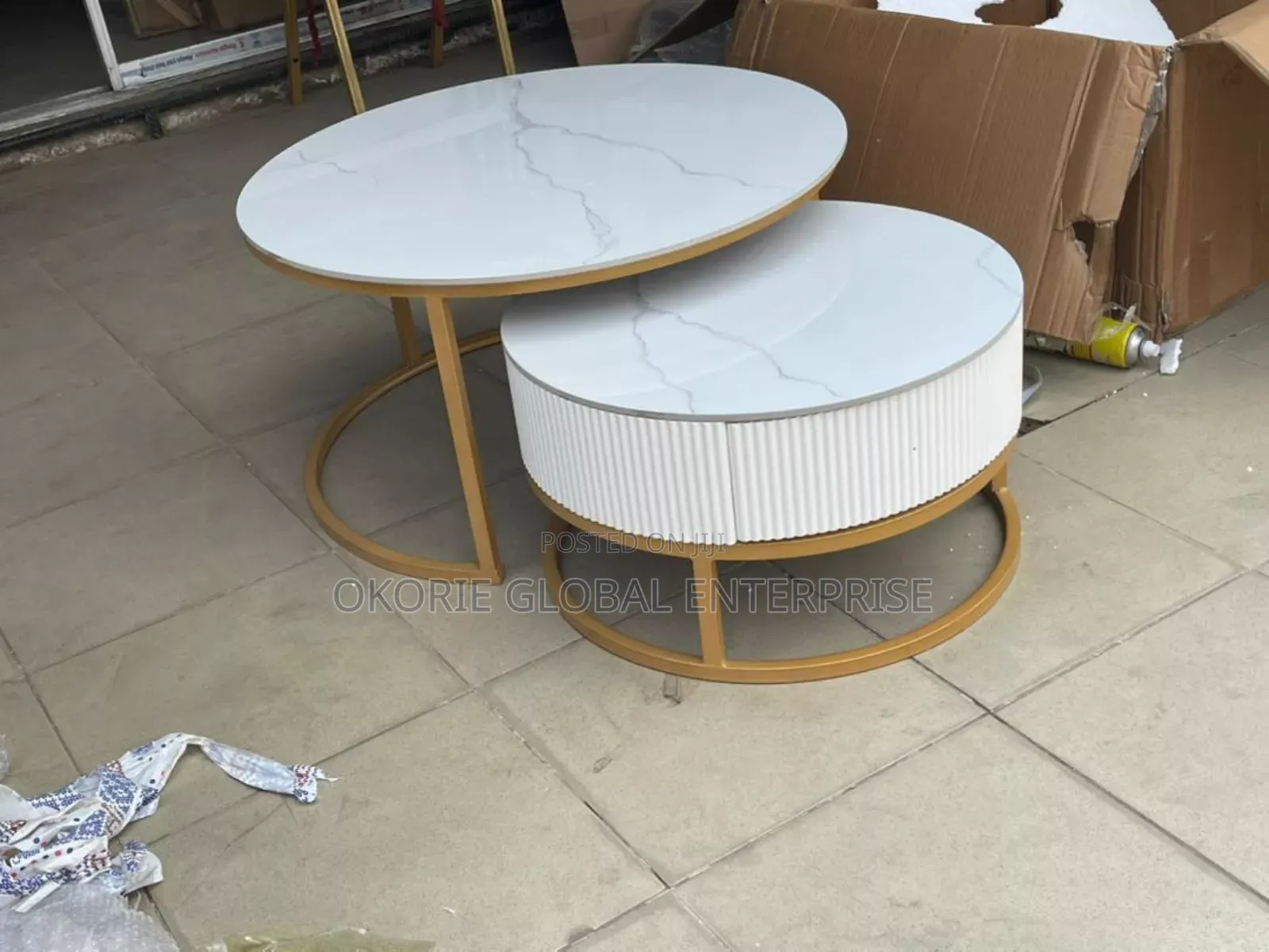 Imported Center Tables and Side Stools