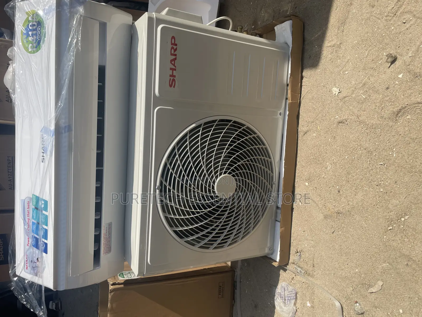 Original Sharp 1.5hp Inverter Air Conditioner With Kits