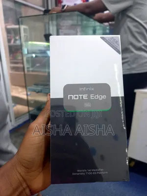 New Infinix Note Edge 256 GB Black