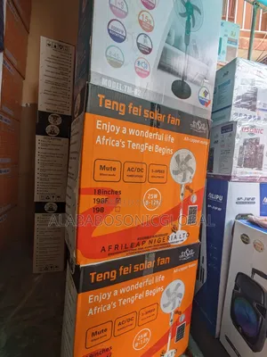 18" Teng Fei Solar Fan