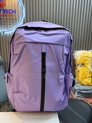 Waterproof Laptop Backpack - Purple