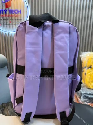 Waterproof Laptop Backpack - Purple
