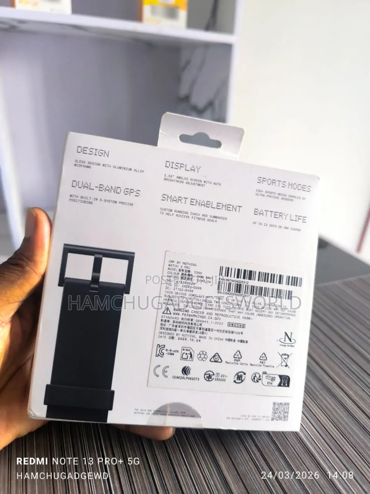 CMF Nothing Watch 3 Pro
