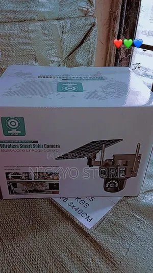 Wireless Solar Smart Security Camera (3-Lens Ptz)