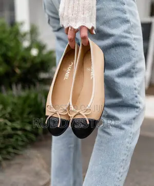 Chanel Two-tone Ballet Flats