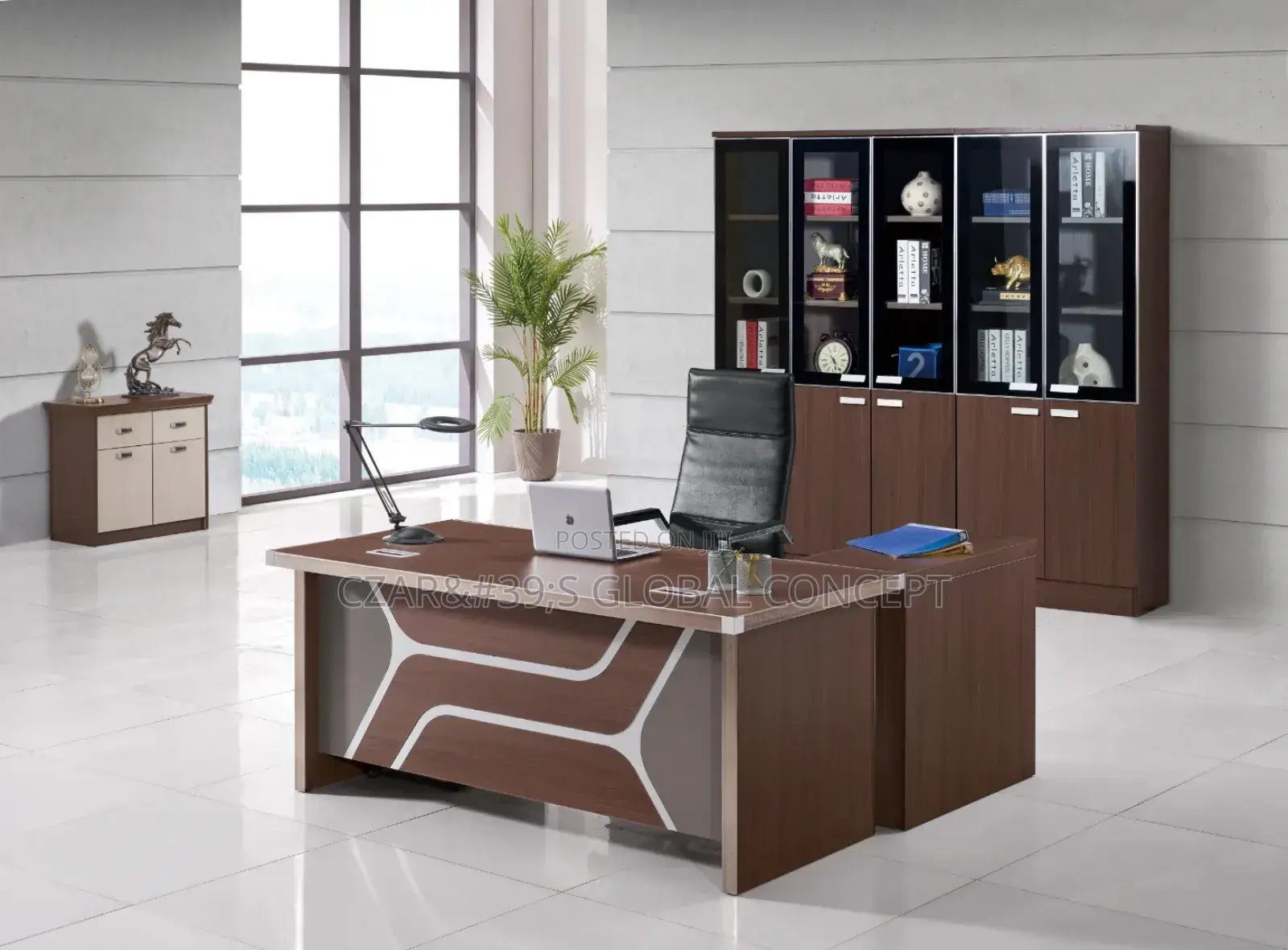 Executive Office Table With Extension