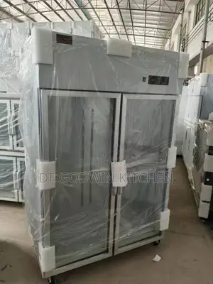 Double Door High Quality Stainless Steel Display Chiller