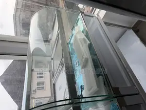 3plate Curve Glass Food Warmer