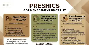 Preshics Price Tag