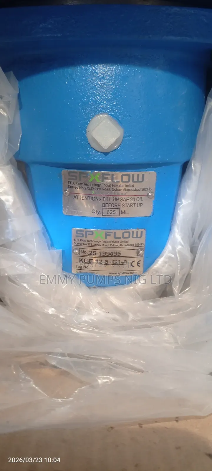 SPX Johnson Self Priming Pump