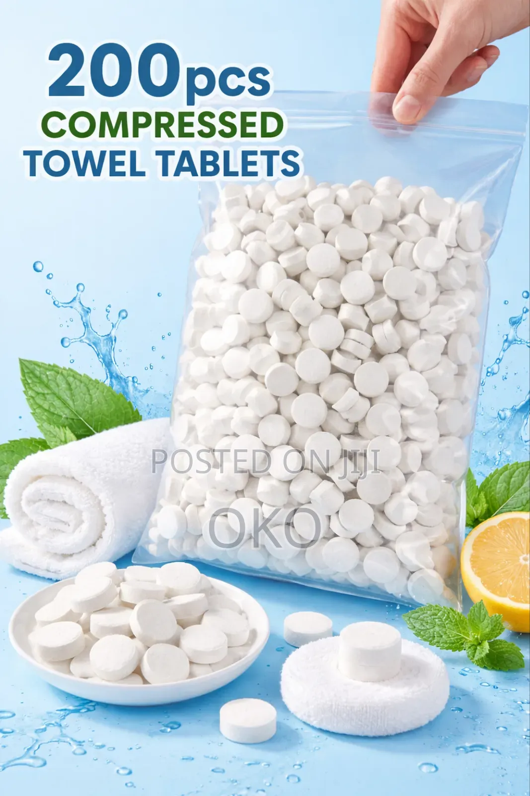 Disposable Compression Towel