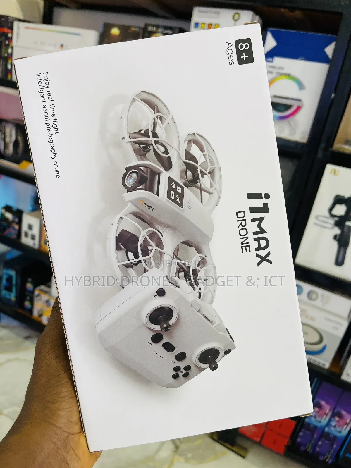 I9max Mini Drone + Extra Battery.