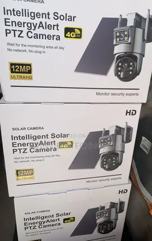 Ubox Dual Lens Solar Camera (12mp)