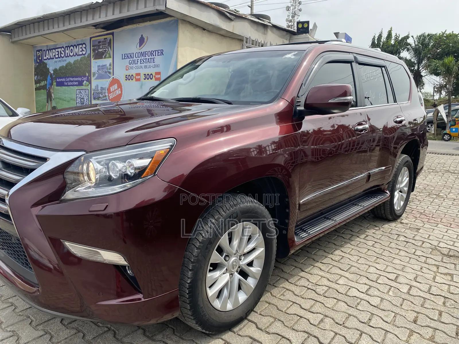 Lexus GX 2017 Maroon