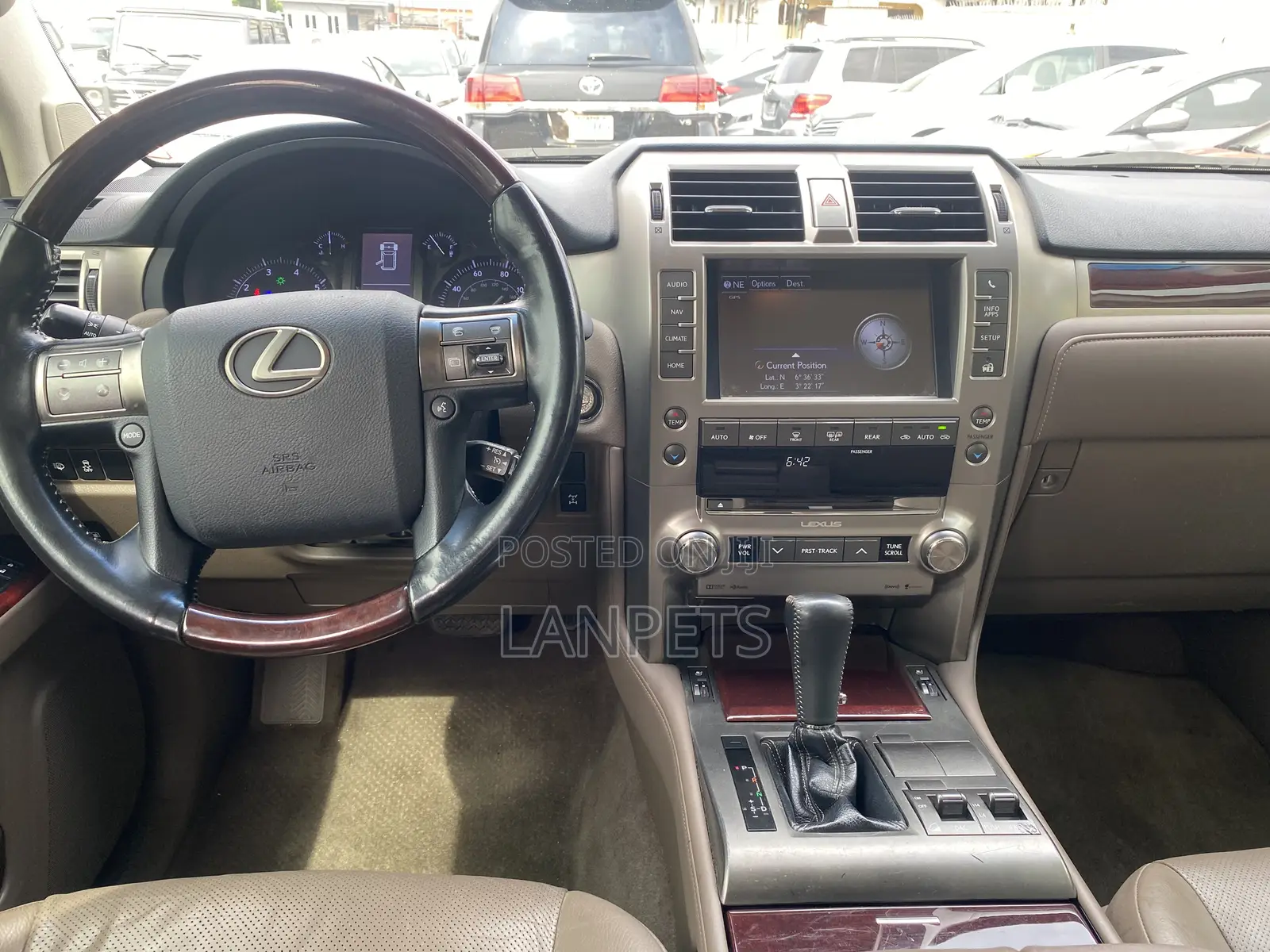 Lexus GX 2017 Maroon
