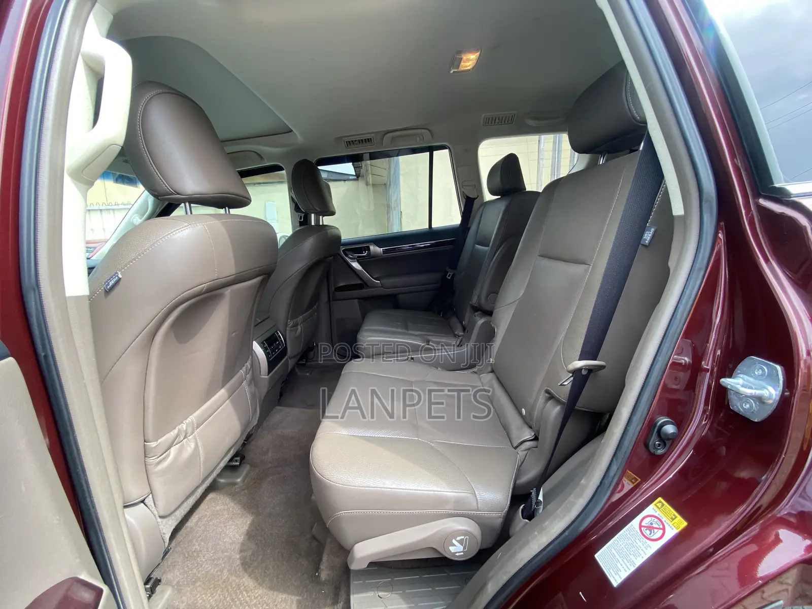 Lexus GX 2017 Maroon