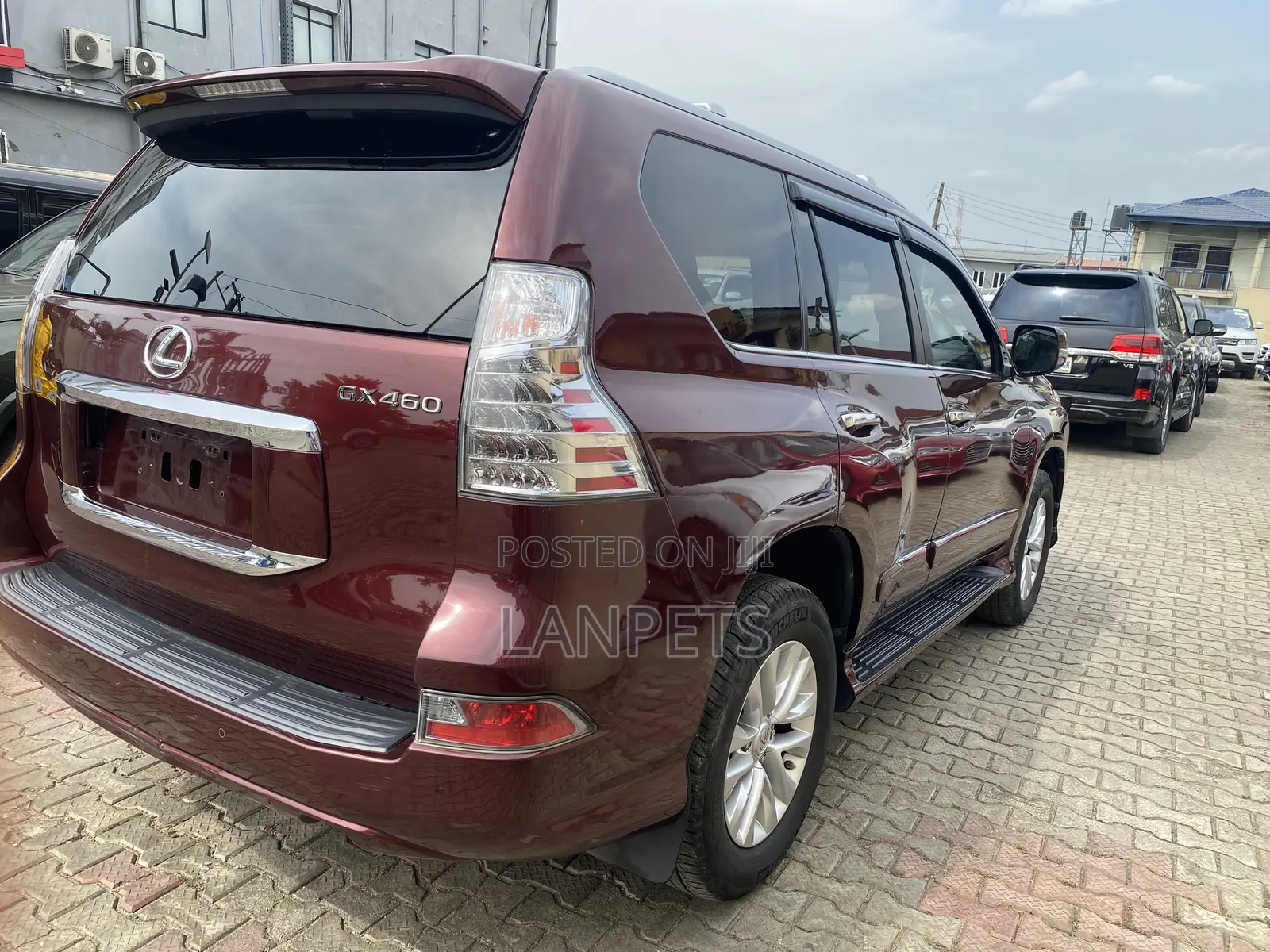 Lexus GX 2017 Maroon