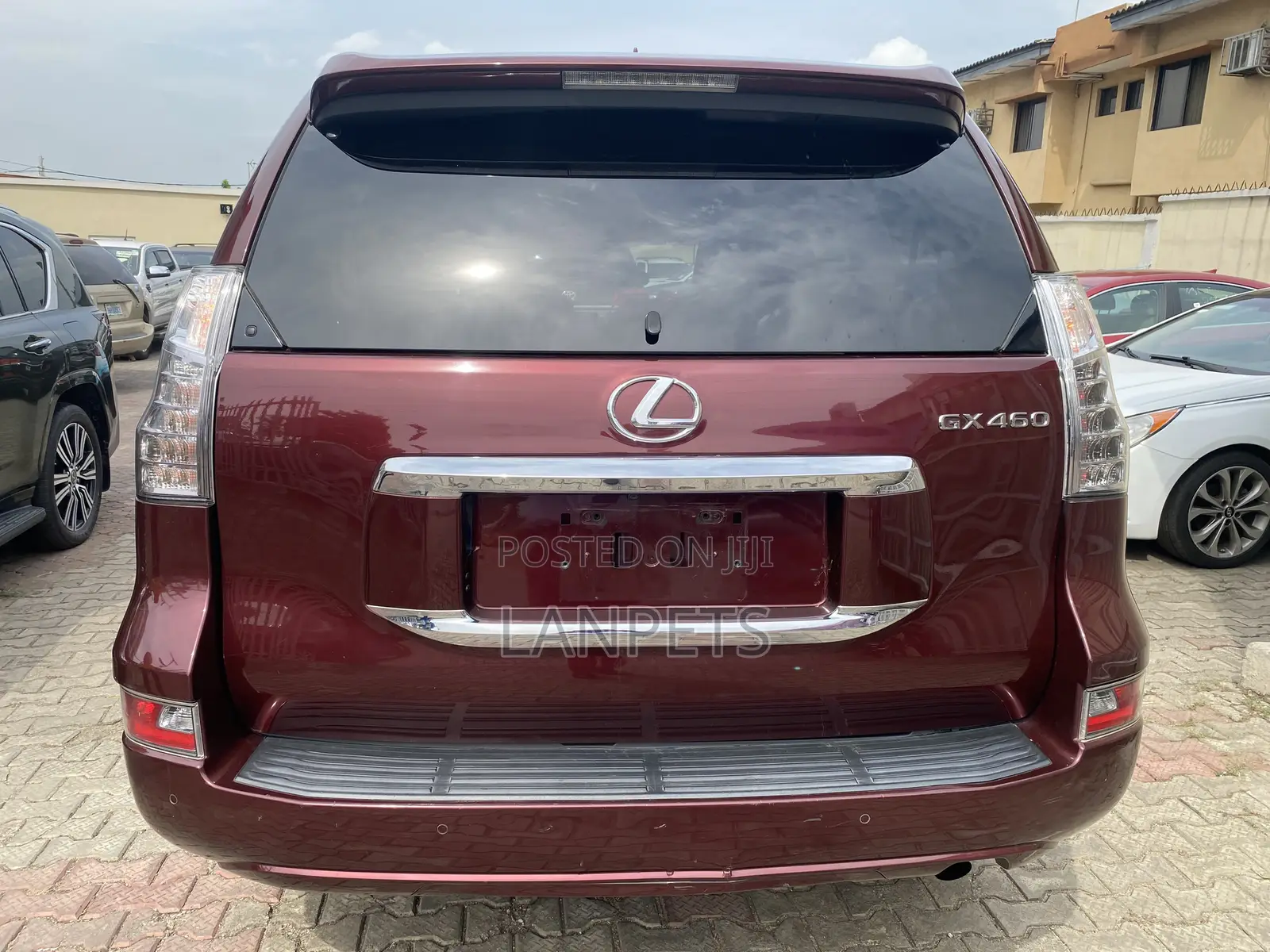Lexus GX 2017 Maroon