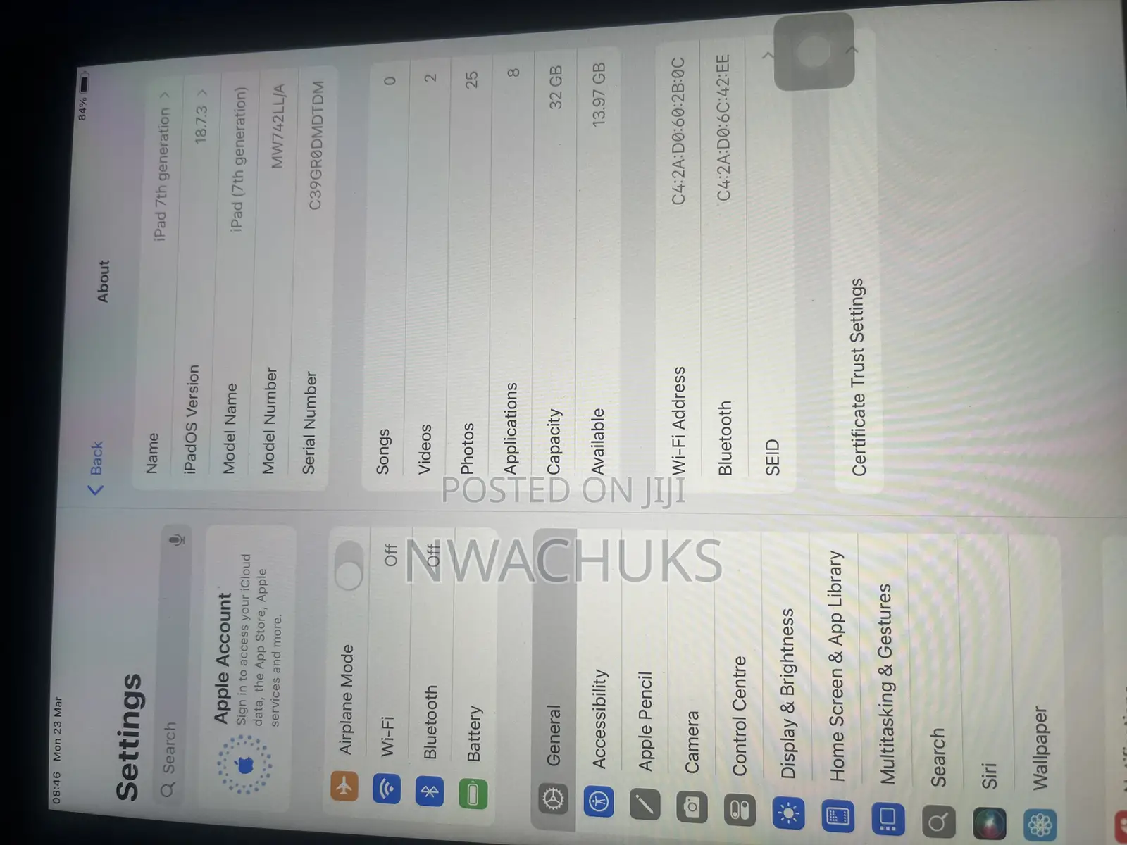 Apple iPad 10.2 (2019) 32 GB Gray