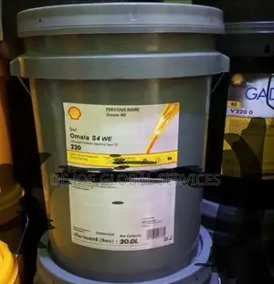Shell Omala S4 We 220 Synthetic Industrial Gear Oil 20l