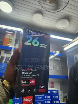 New Itel S26 Ultra 256 GB