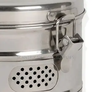 Stainless Steel Sterilizing Drum for Reusable Medical Supplies