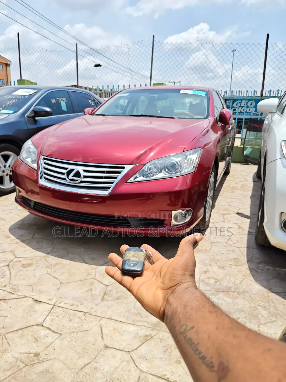 Lexus ES 350 2011 Red