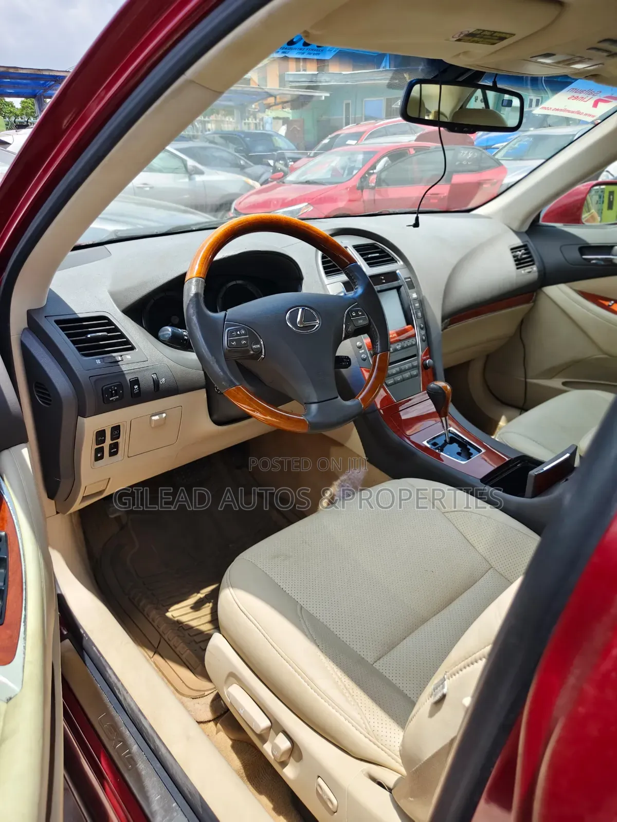 Lexus ES 350 2011 Red