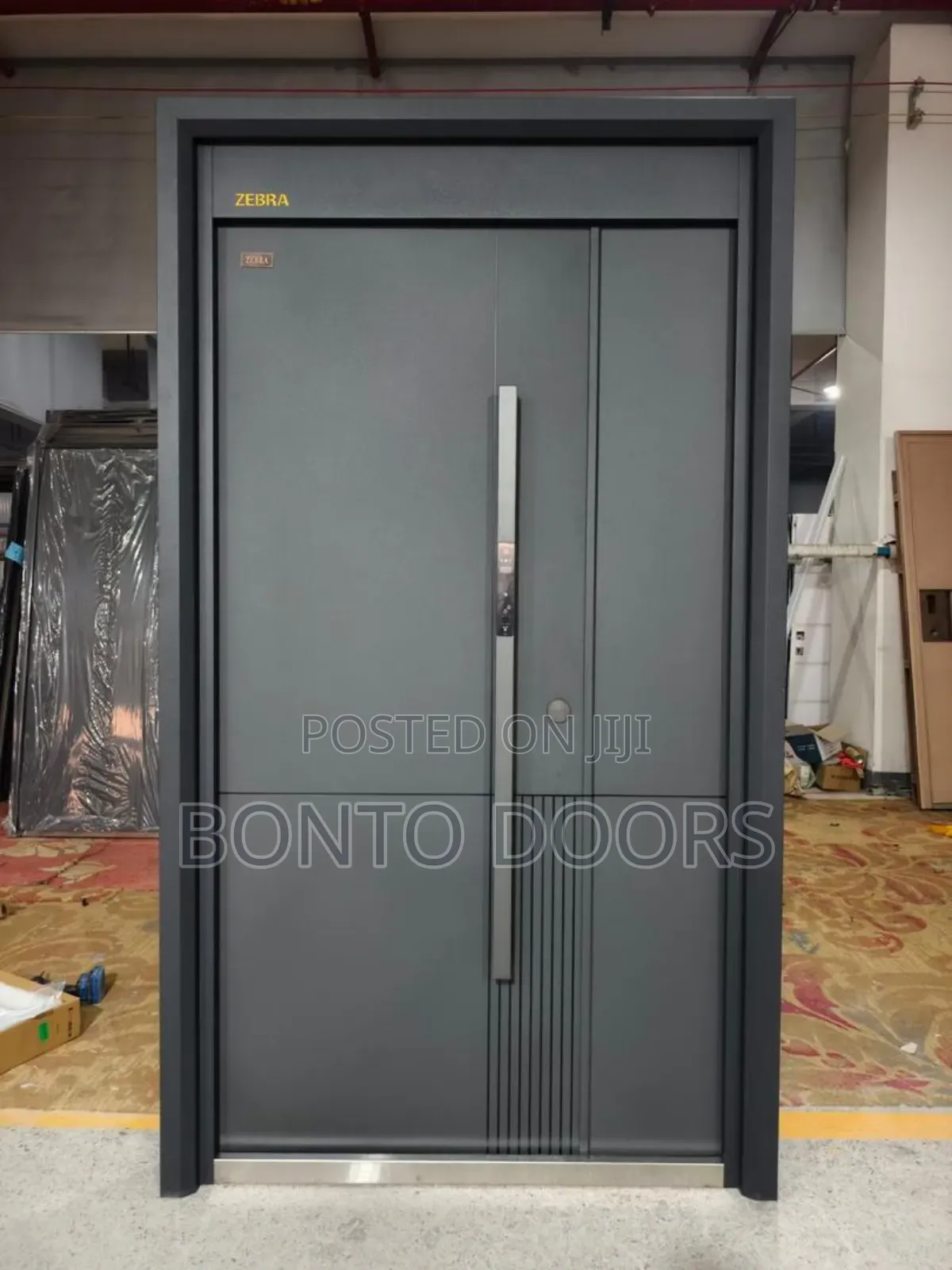 Quality Security Doors With Smart Handles and Television