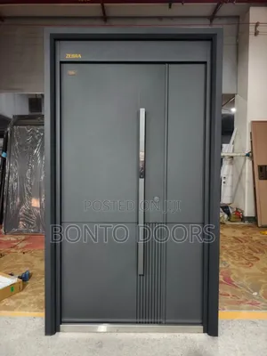 Quality Security Doors With Smart Handles and Television