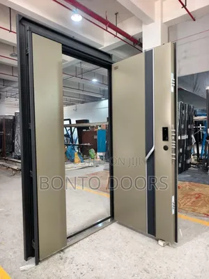 Quality Security Doors With Smart Handles and Television