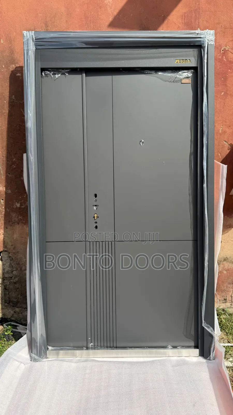 Quality Security Doors With Smart Handles and Television