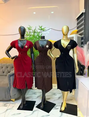 Turkey False Wrap Dress