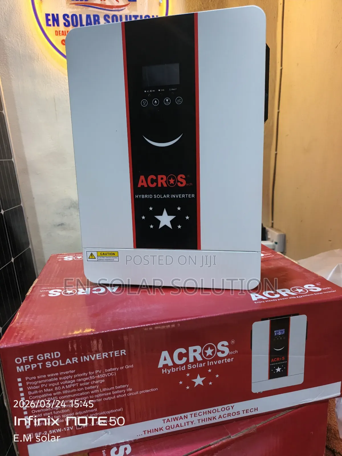 3.5kva/24v Hybrid Inverter Available Now