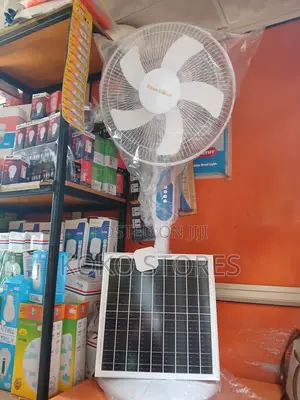 Solar Fan + Solar Panel + Bulb + Phone Charging
