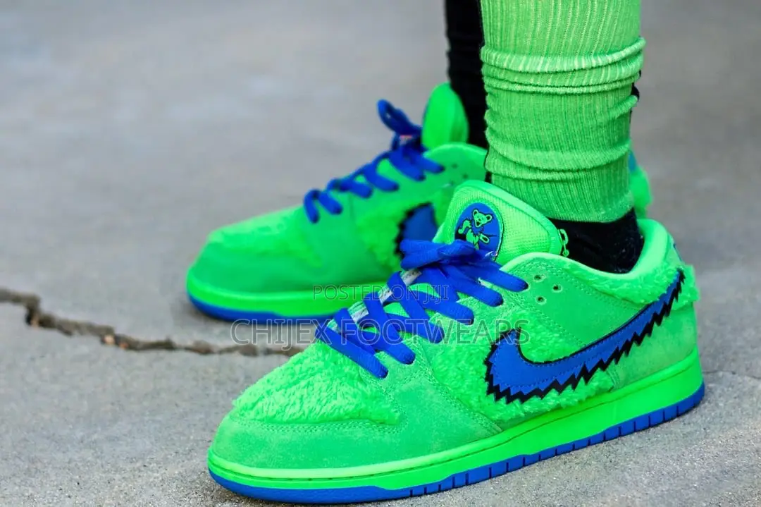 Nike Sb Dunk Low Grateful Dead Bears Green,