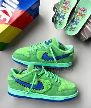 Nike Sb Dunk Low Grateful Dead Bears Green,