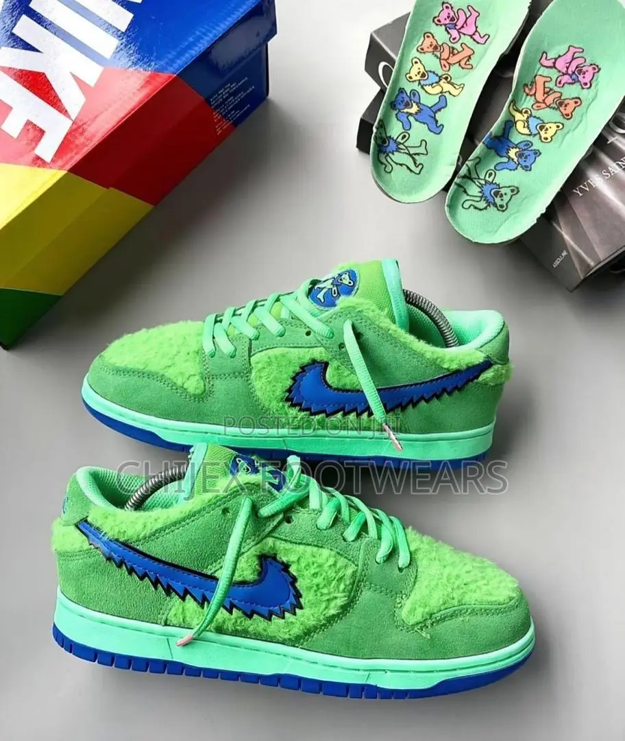 Nike Sb Dunk Low Grateful Dead Bears Green,