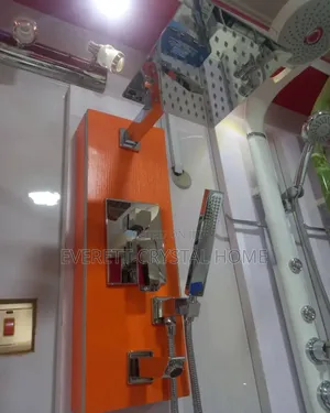 Chrome Conduit Shower