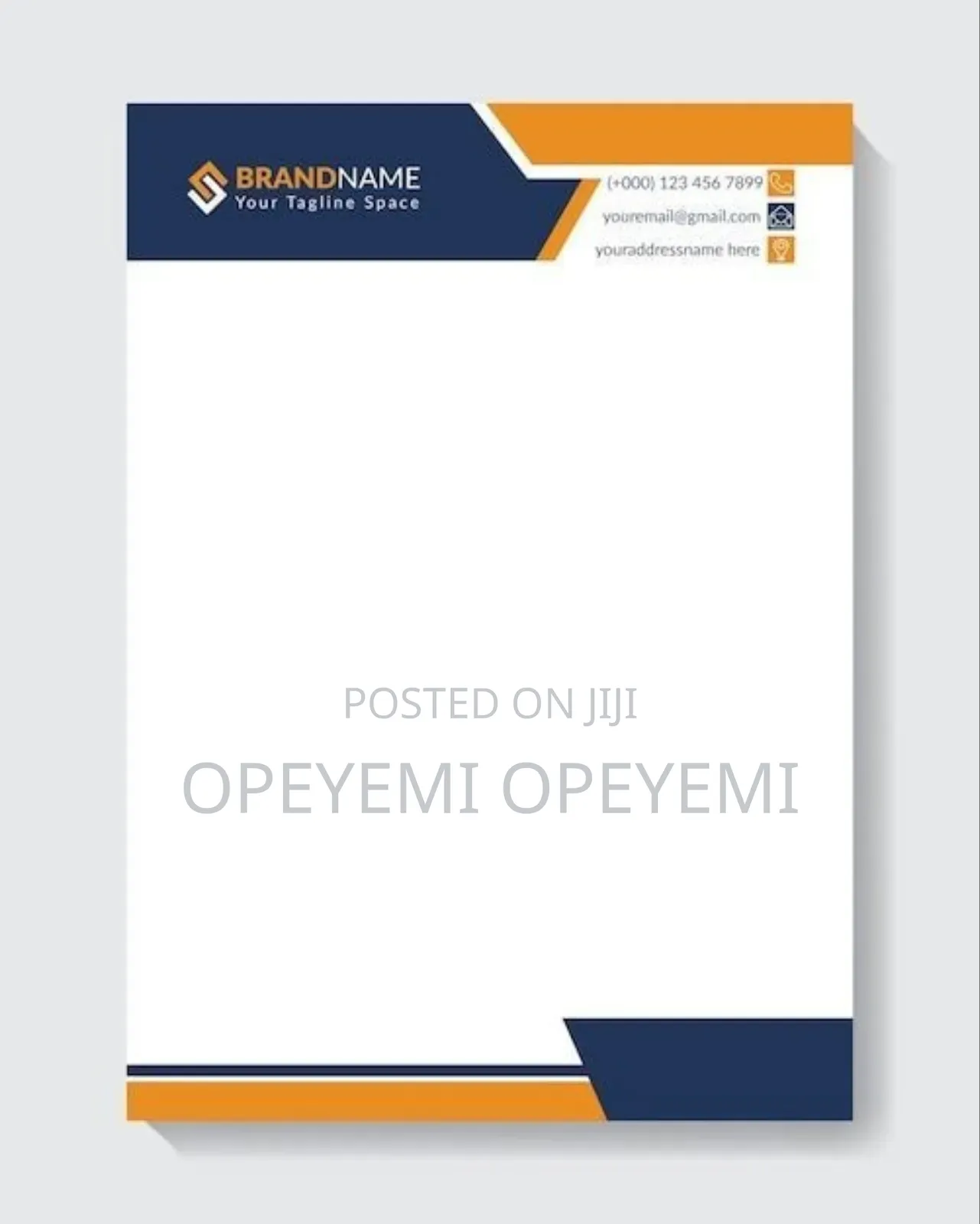 Receipt/Invoice and Letter Top Paper