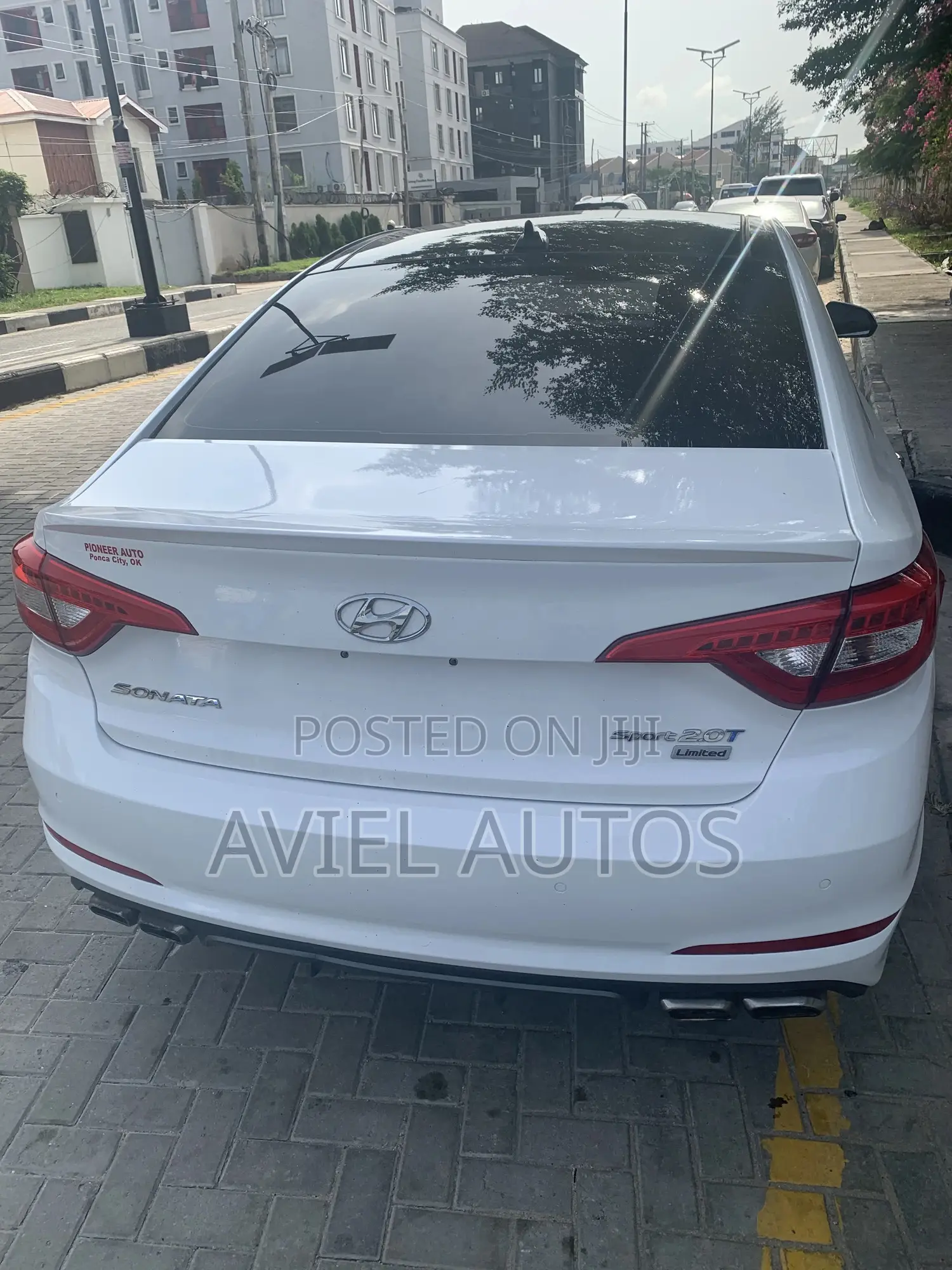 Hyundai Sonata 2015 White