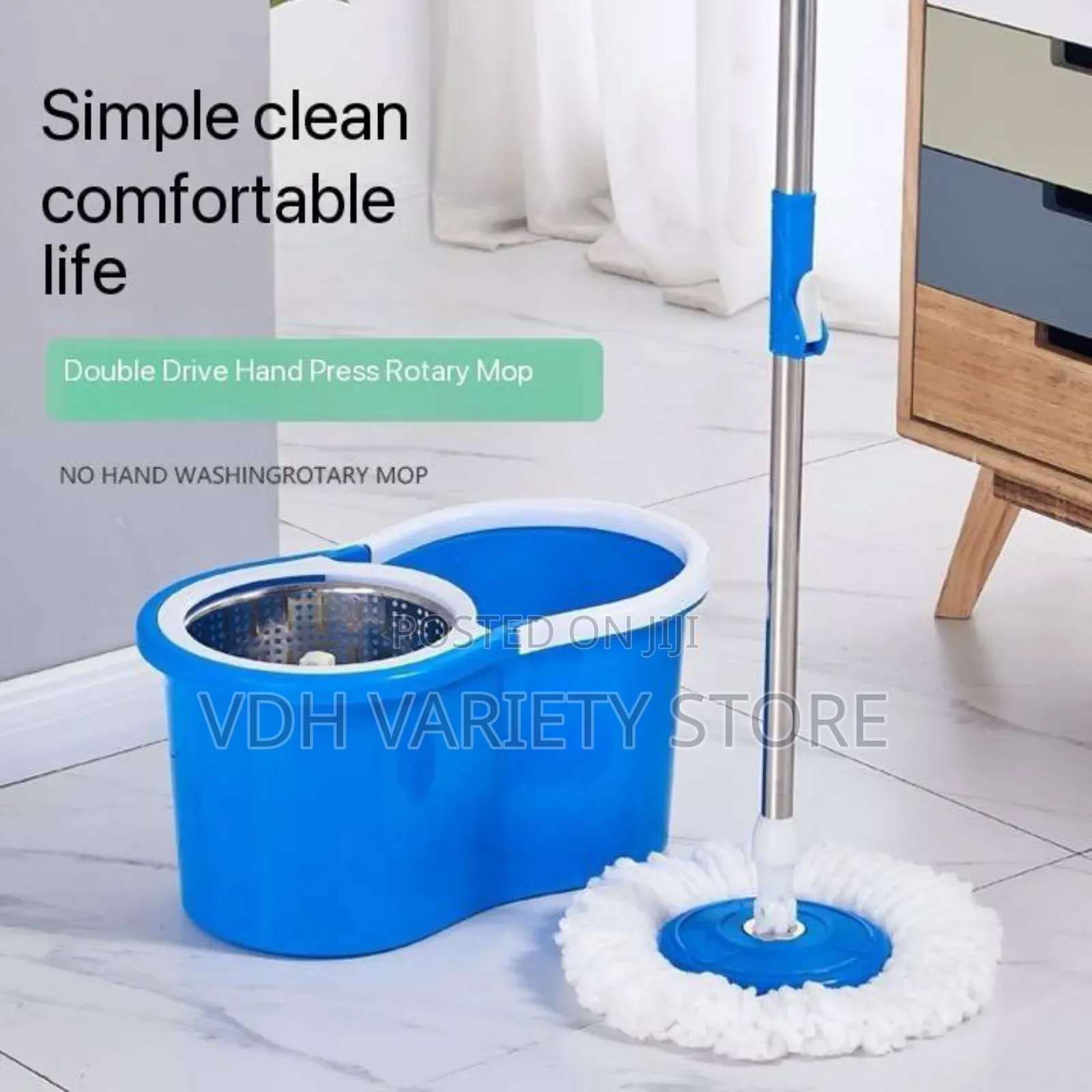 Spin Mop Set With Bucket