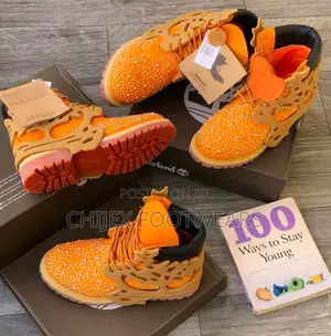 Timberland Boots Are Customized With Pearls and Crystals