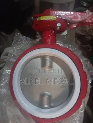 Weco Butterfly Valve With Teflon Seal Stainless Tongue 6"