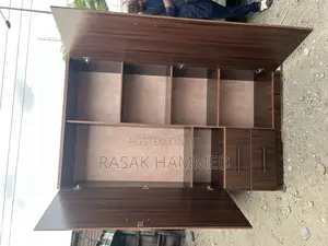 4ft by 7ft Wardrobe Brown