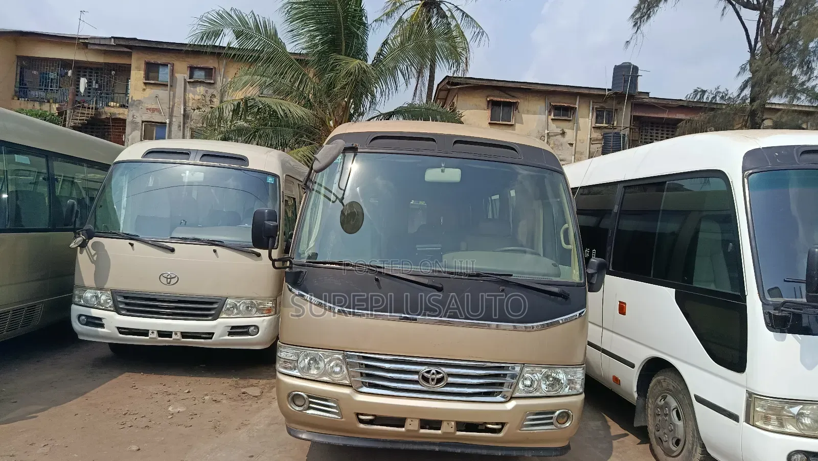 Toyota Coaster 2018 Gold