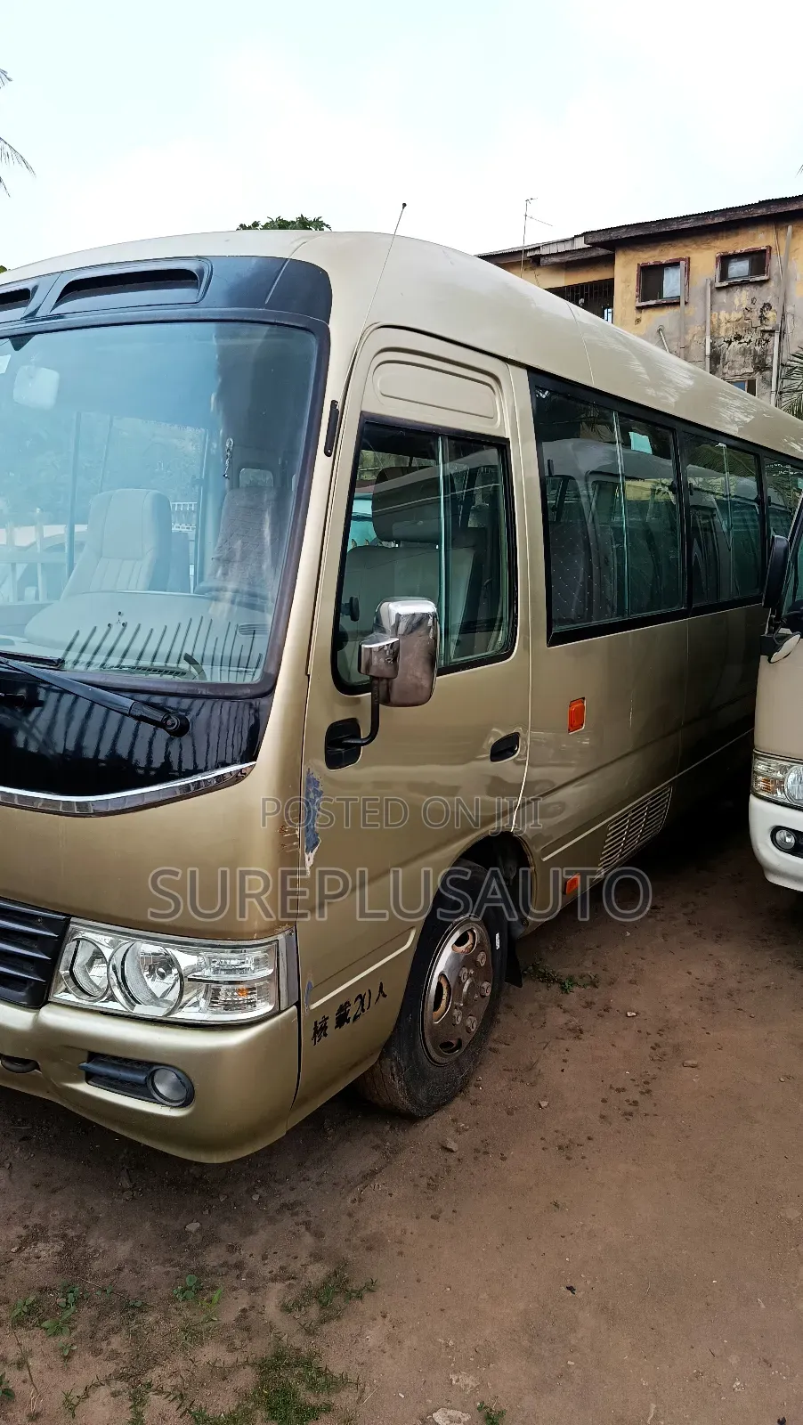 Toyota Coaster 2018 Gold