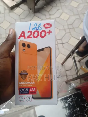New Itel A200+ 128 GB Black