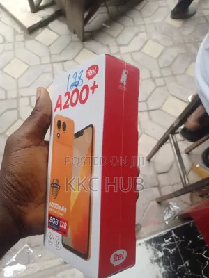 New Itel A200+ 128 GB Black